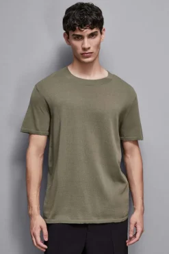 T-Shirt Boxy in maglia