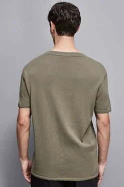 T-Shirt Boxy in maglia