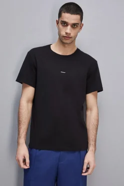 T-shirt in cotone pima con logo