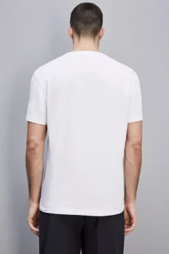 T-shirt in cotone pima con logo