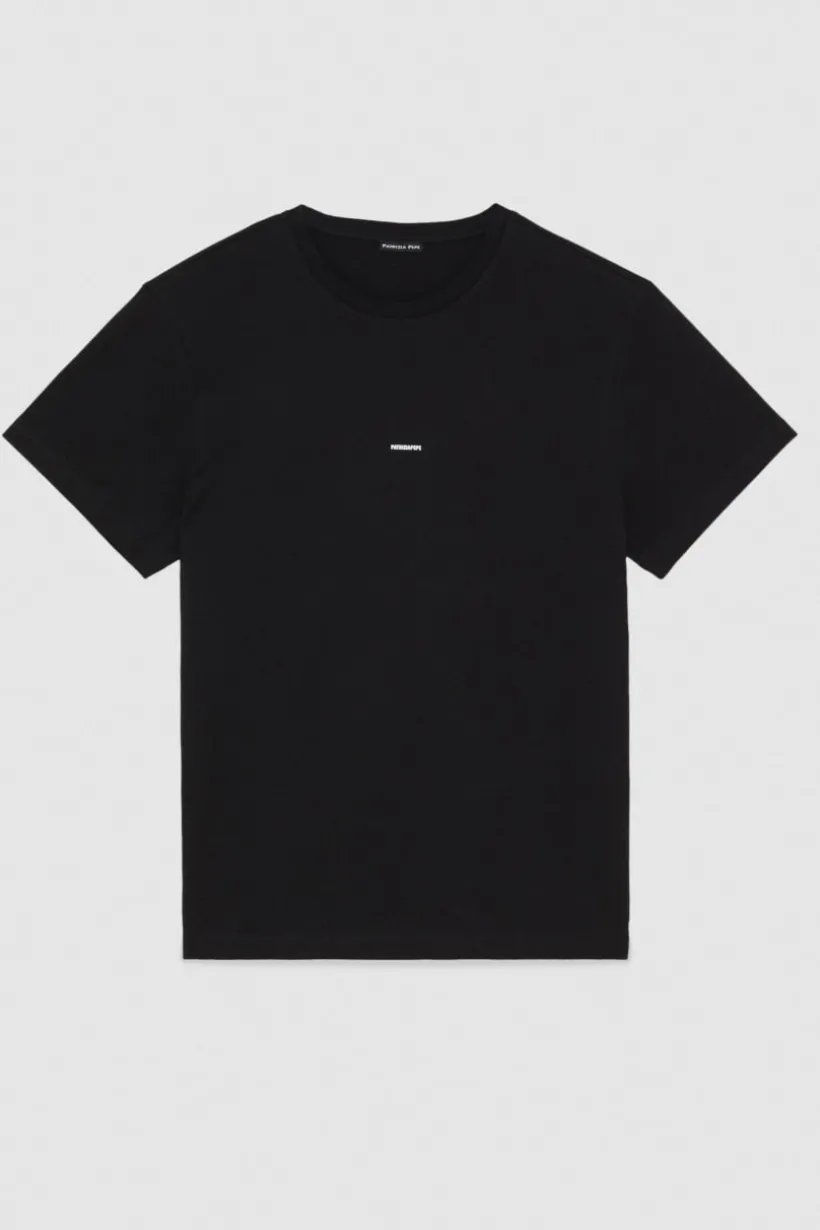 T-shirt in cotone pima con logo