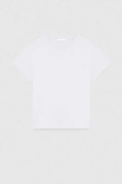 T-shirt maniche corte con logo in cotone organico