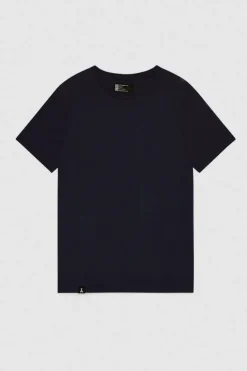 T-shirt slim fit in lyocell e cotone