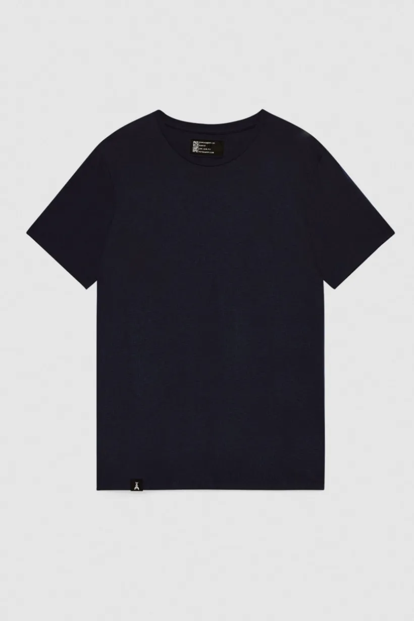 T-shirt slim fit in lyocell e cotone